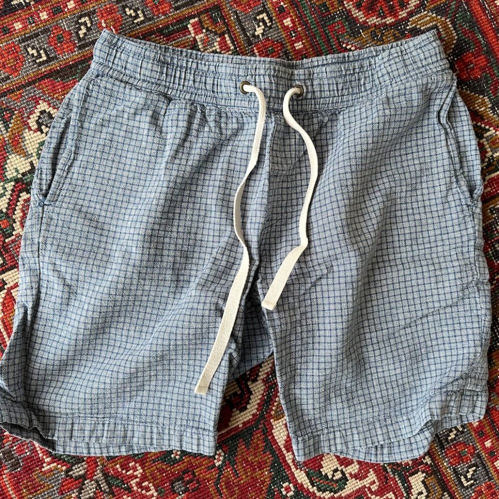 J Crew Grey/Blue Shorts